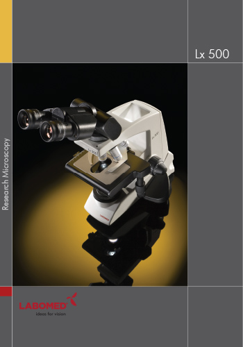 Lx 500 Binocular Microscope Brochure