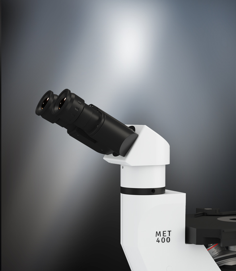 MET 400 Binocular Microscope view 3