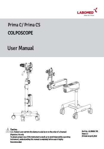Prima CS Microscope User Manual