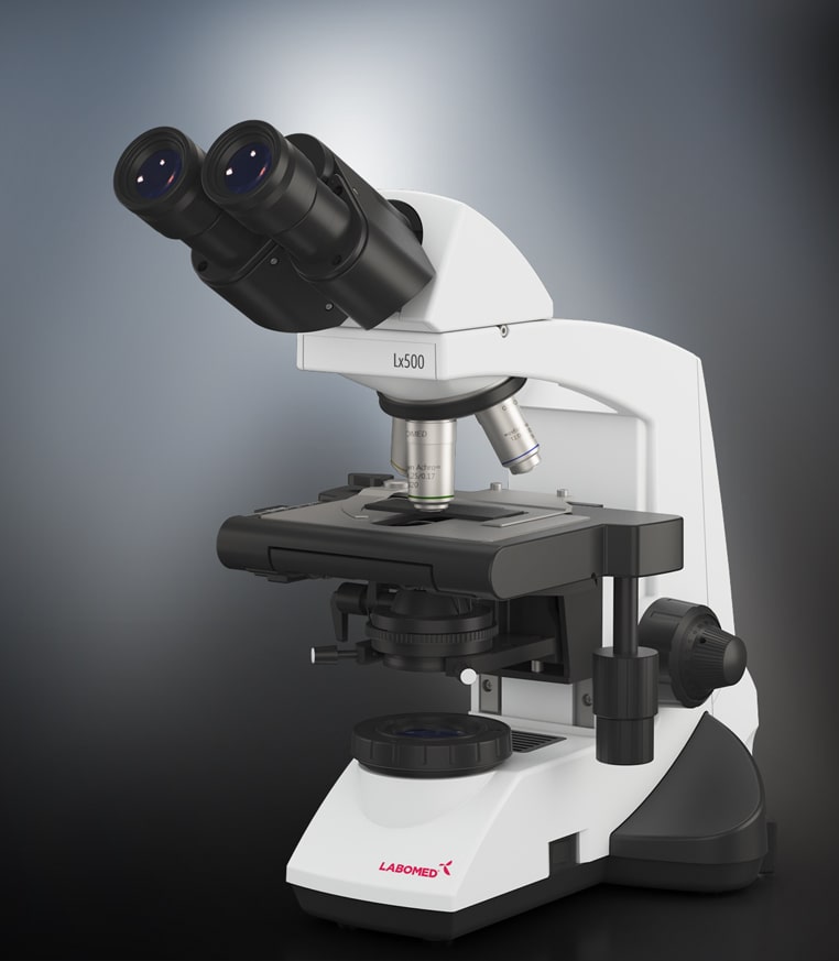 Lx 500 Binocular Microscope view 2