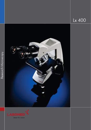 Lx 400 Binocular Microscope Brochure