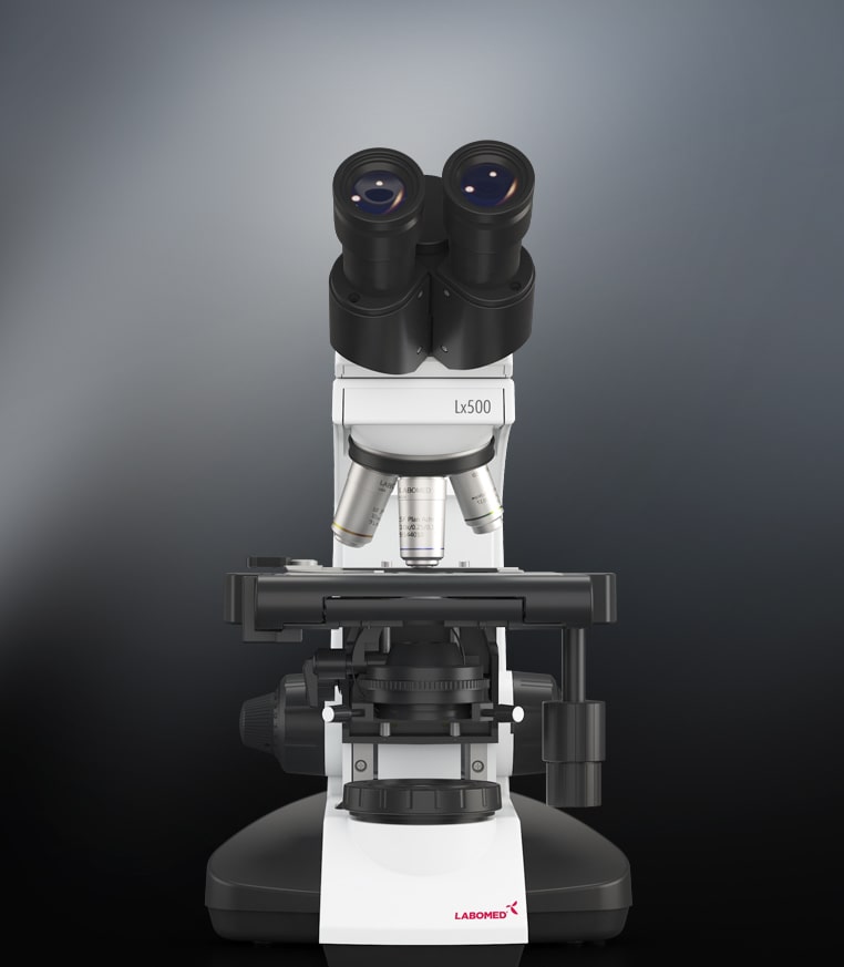 Lx 500 Binocular Microscope view 4