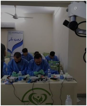 Al Khaizuran Center work shop, 2019 Iraq